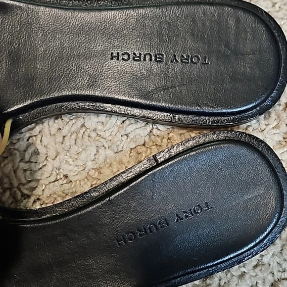 Tory Burch Everly Anatomic Slide Sandal - Leather - Multi Color - Picture 4 of 6